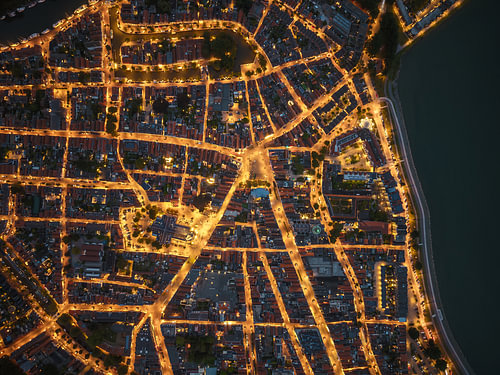 Das goldene Straßennetz von Hoorn