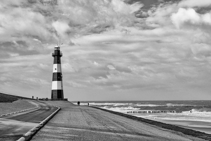 Breskens lighthouse by Patrick van den Bos