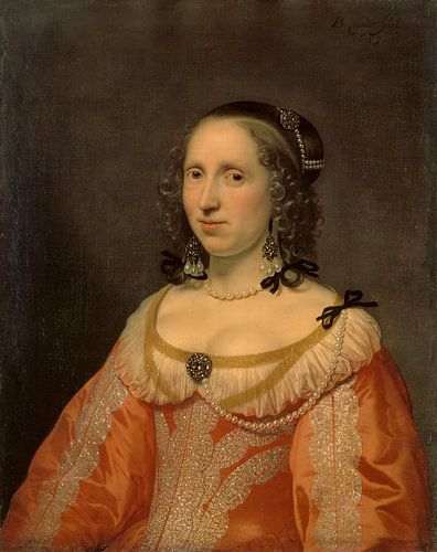 Portret van een vrouw, Bartholomeus van der Helst