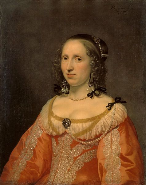 Porträt einer Frau, Bartholomeus van der Helst von Meisterhafte Meister