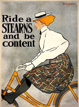 Werbeplakat Stearns Fahrräder von Peter Balan