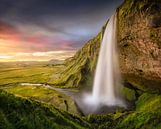 Seljalandsfoss Iceland | Waterfall by FineArt Prints | Zwerger-Schoner | thumbnail
