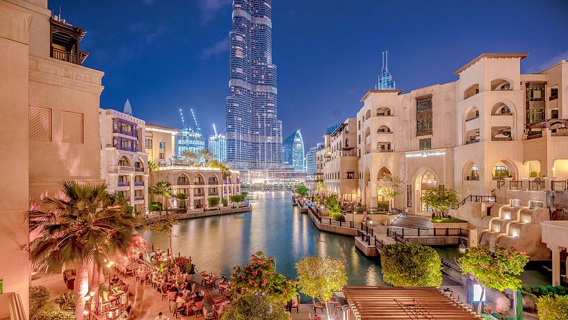 Abendessen in Dubai von Maarten Drupsteen