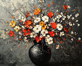 Modern Flowers by ARTEO Paintings
