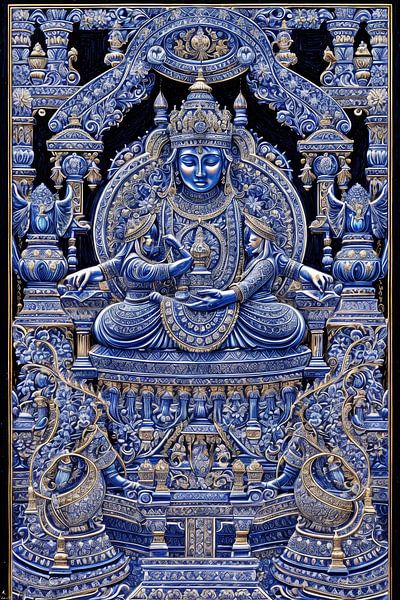 image spirituelle abstraite Divine par Egon Zitter