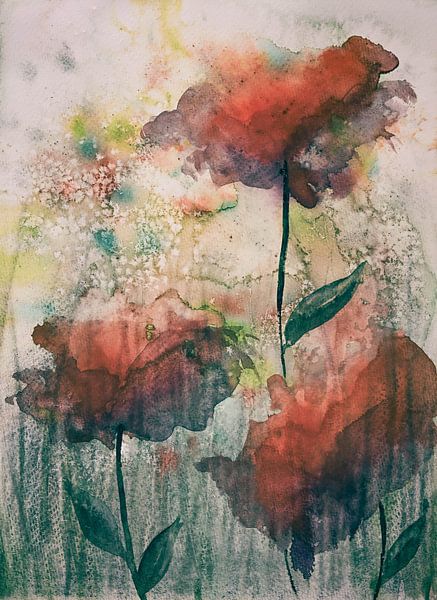 Aquarell Teil 184 von Tania Perneel