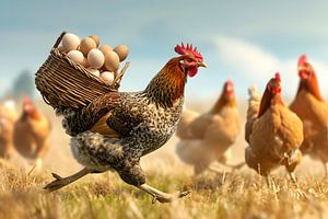 Get the eggs to safety!