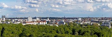 Berlin 360° in 10 Panoramen - Panorama 3: Der Berliner Bezirk Schöneberg mit Wohn- und Geschäftshäusern