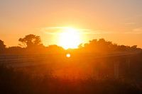 Sonnenuntergang Highway 1