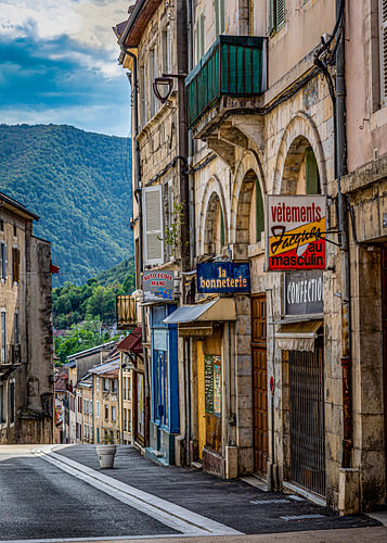Saint-Claude, past historic façades