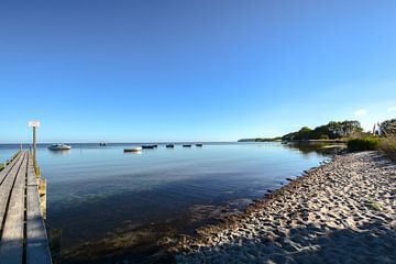 Port de pêche Groß Stresow, près de Putbus sur l'île de Rügen