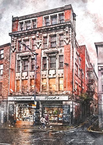 Manchester aquarelkunst #Manchester