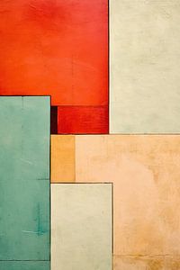 Schilderij Modern | Squares | Schilderij Modern van ARTEO Schilderijen
