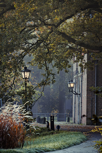 Stille Herfstochtend bij het Kasteel