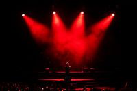 Concert silhouette spotlight