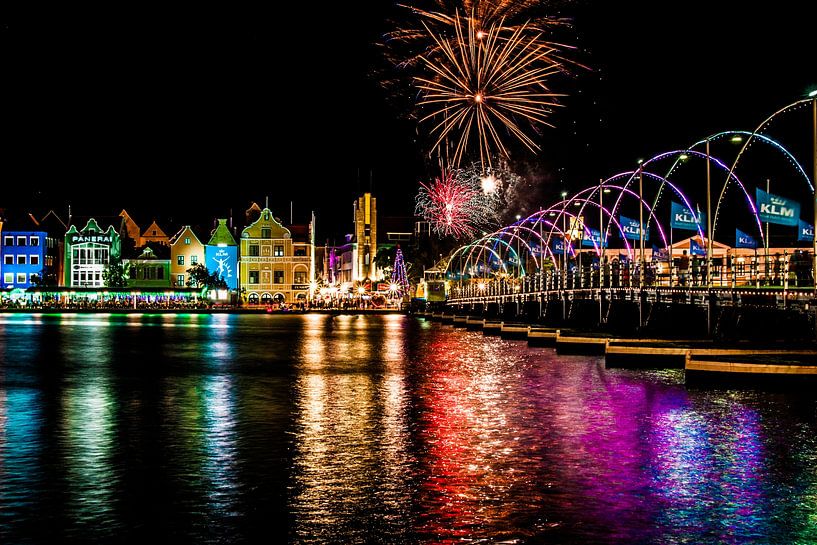 Vuurwerk in Punda van By Odessa DC