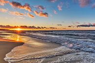 Sonnenuntergang am Meer von Gunter Kirsch Miniaturansicht