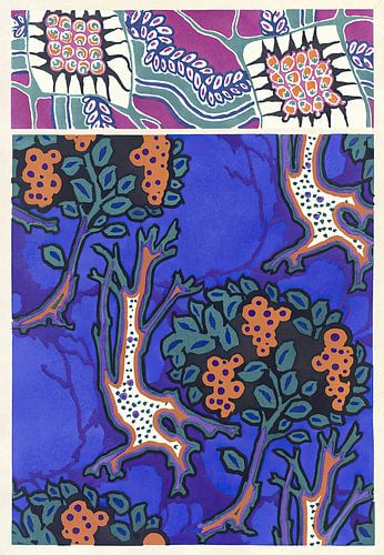 Émile-Allain Séguy - Floréal; nieuwe ontwerpen & kleuren