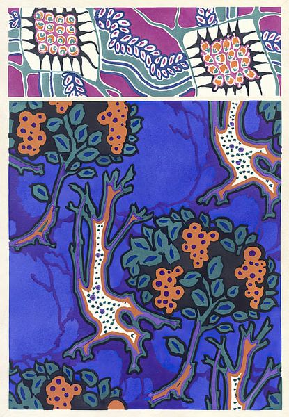 Émile-Allain Séguy - Floréal; neue Designs &amp; Farben von Peter Balan