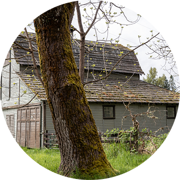 Grote oude schuur in Amerika