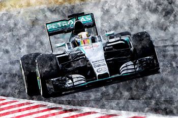 Lewis Hamilton, Mercedes, 2015