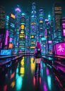 alleen in cyberpunk stad van jauhari picture graphic thumbnail