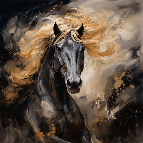 The Red Fury - Horse in action