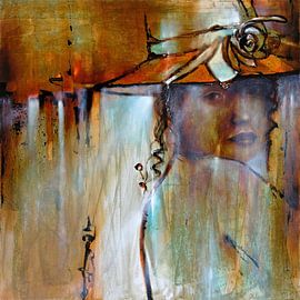 Elena mit Hut by Annette Schmucker