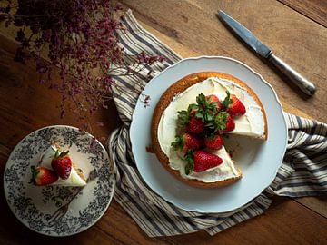 Erdbeerkuchen von Tatiana Tor Photography