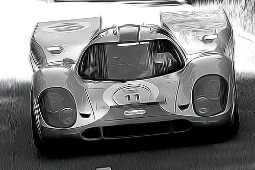 Porsche 917 Replica Eggberg Classic 2025 Start 11