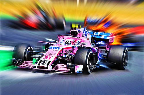 #31 Esteban Ocon Inside