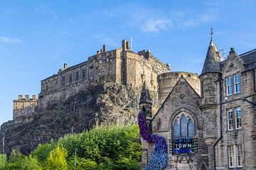 Edinburgh Castle und Grassmarket