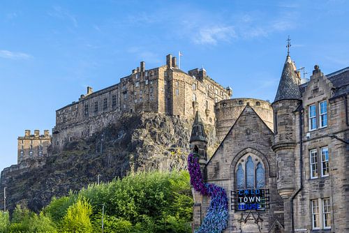 Edinburgh Castle en Grassmarket