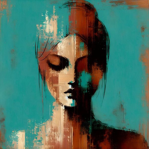 Lisa's meditation by Mad Dog Art