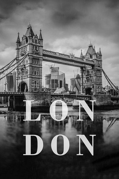 Städte im Regen: London von Christian Müringer