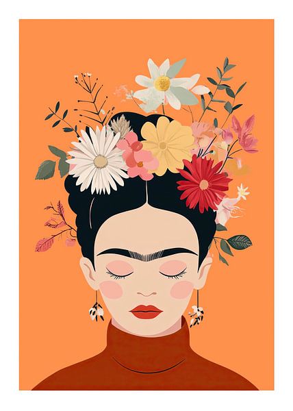 Frida "Orange" by Niklas Maximilian