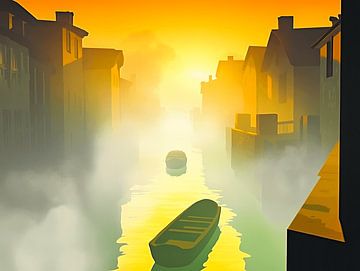 Het Gouden Ontwaken van de Stad van Karina Brouwer