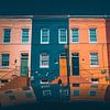 Reflectie in Georgetown Washington DC van Yannick Karnas