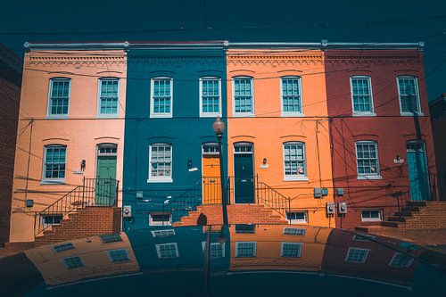 Reflectie in Georgetown Washington DC