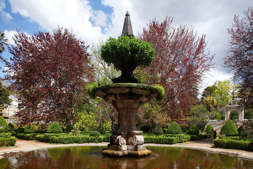 Jardim Botanico, Brunnen, Coimbra, Beira Litoral, Regio Centro, Portugal von Torsten Krüger
