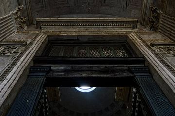 Italië, Rome, Pantheon (kerk, binnen) van Stanley Kroon