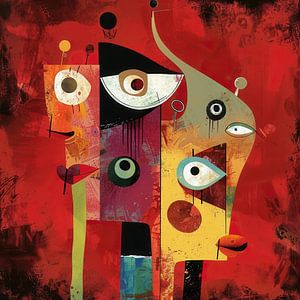 Peinture abstraite de Picasso