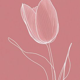 Tulpenstilte 4 van Thea