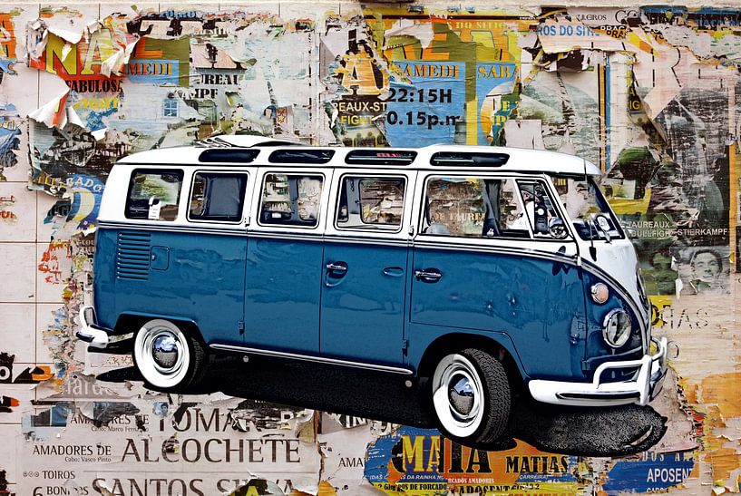 Volkswagen T1 VW Bus Samba by Berthold Werner