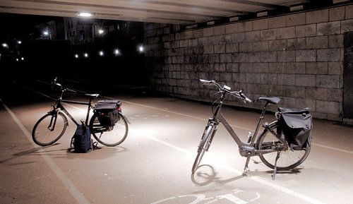 Onder de brug bij Kampen