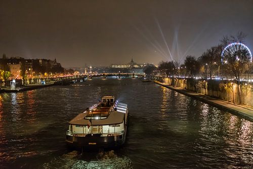 Die Seine in Paris von Patrick van den Bos