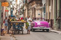 Street in Old Havana, Cuba von Andreas Jansen Miniaturansicht