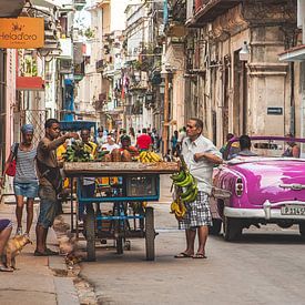 Street in Old Havana, Cuba by Andreas Jansen