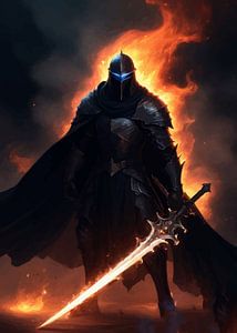 Flammenaura des Schwarzen Ritters 1