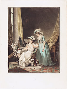 Die schwierige Beichte, Jean-François Janinet, 1787